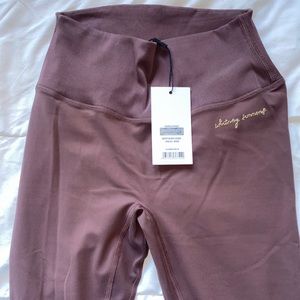 Gymshark Whitney Simmons chocolate leggings